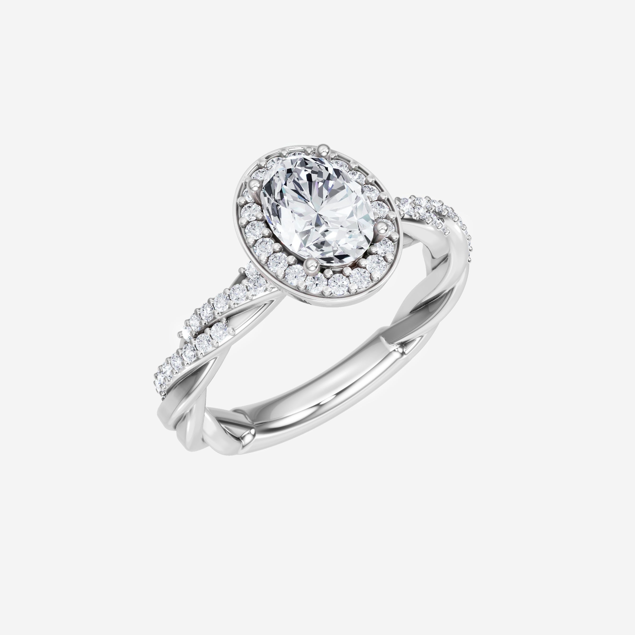 Oval Brilliant Splendor Ring