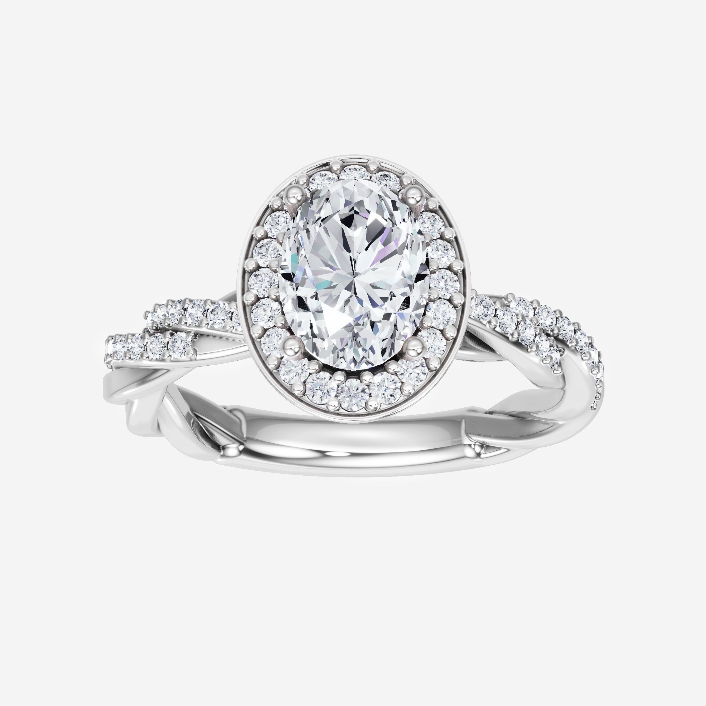 Oval Brilliant Splendor Ring