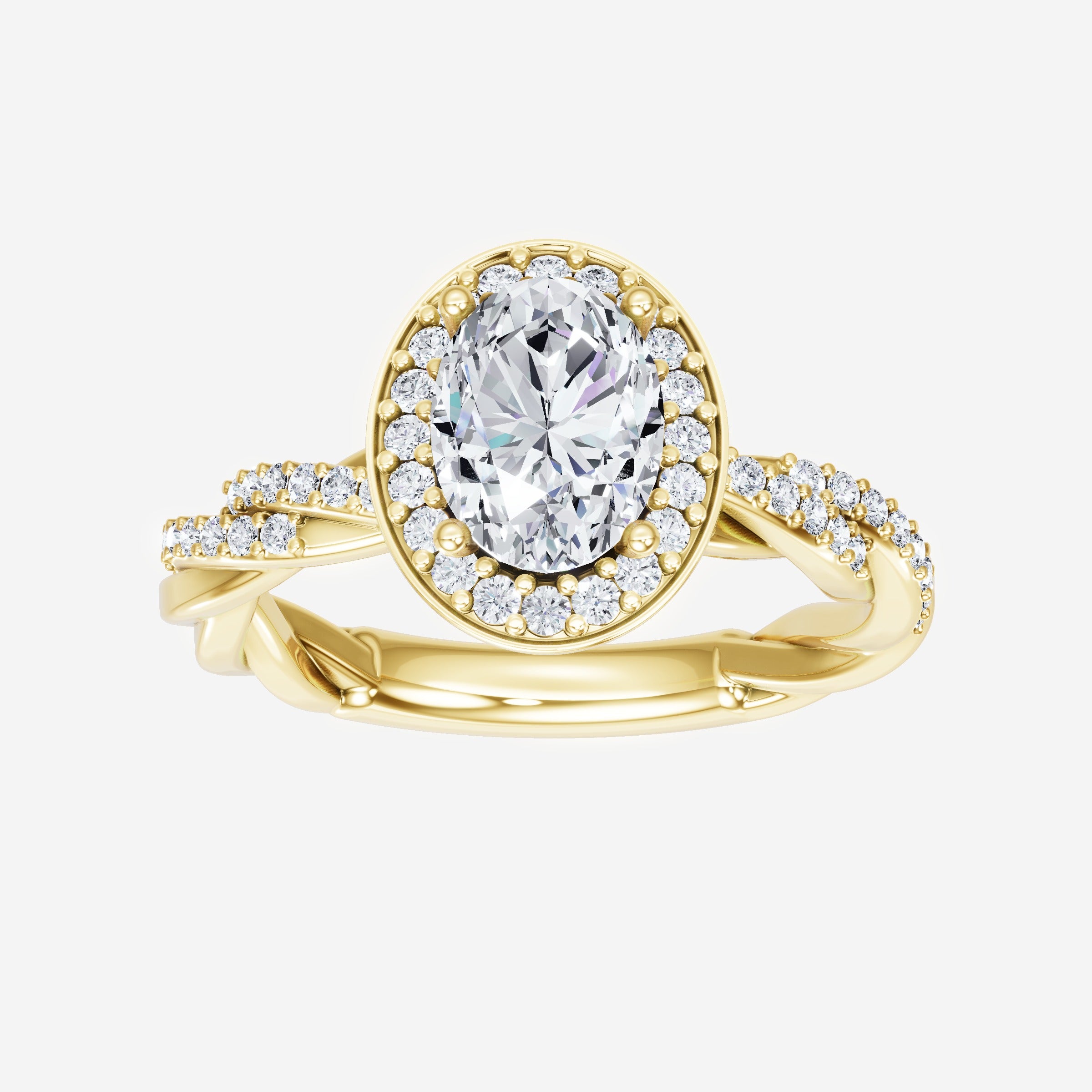 Oval Brilliant Splendor Ring