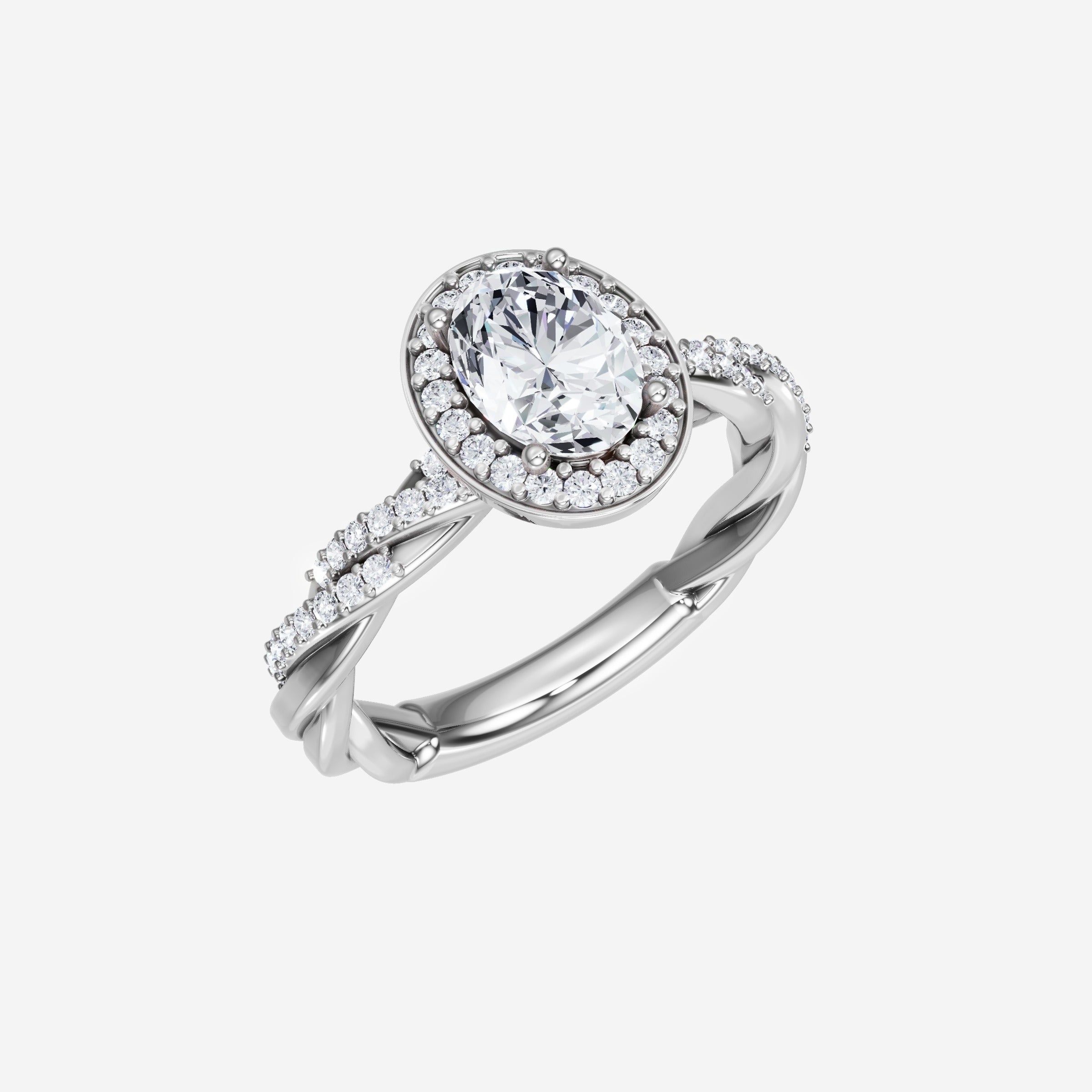 Oval Brilliant Splendor Ring