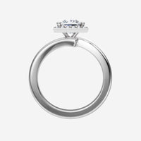 Anillo con dije vintage de princesa