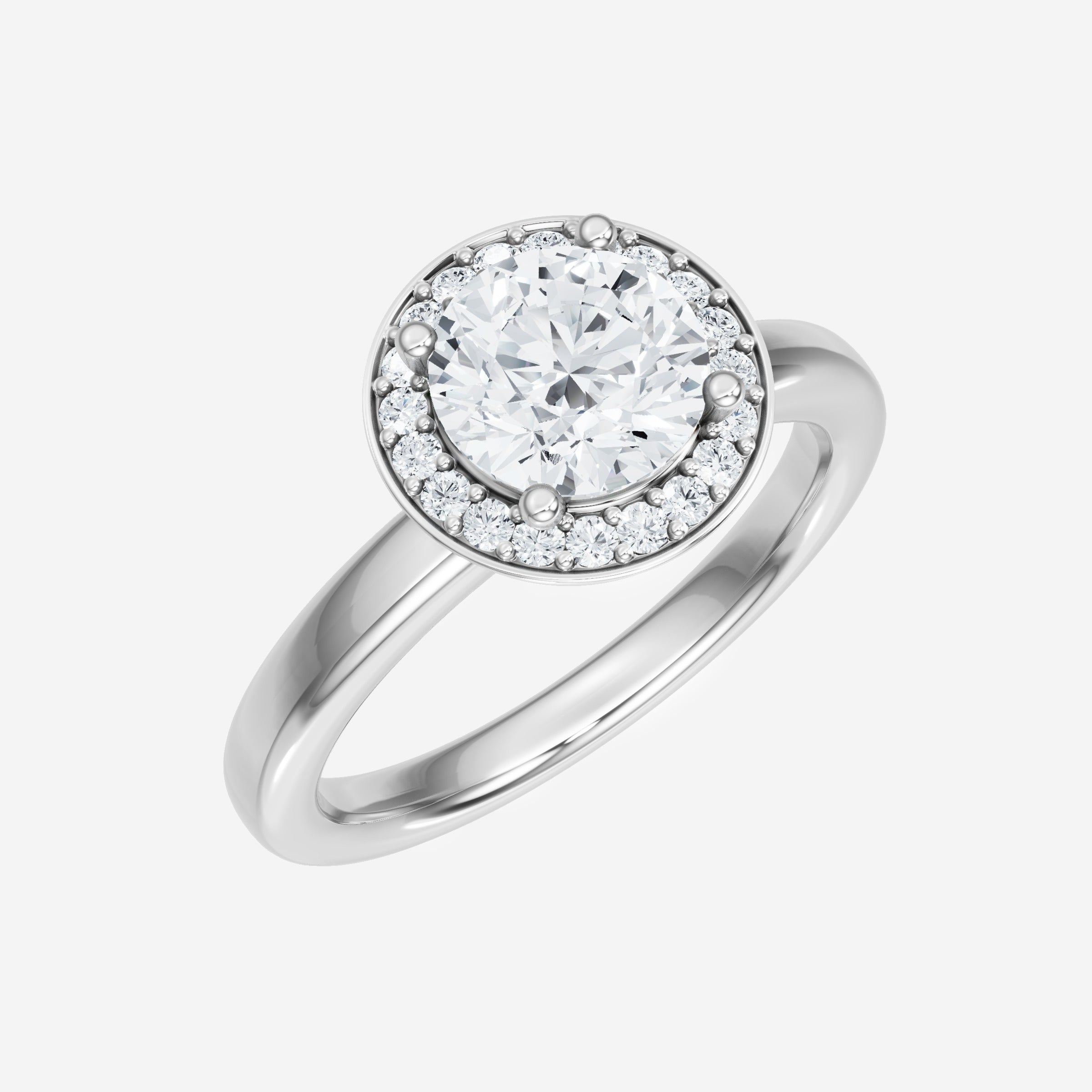 Round Brilliant Splendor Ring