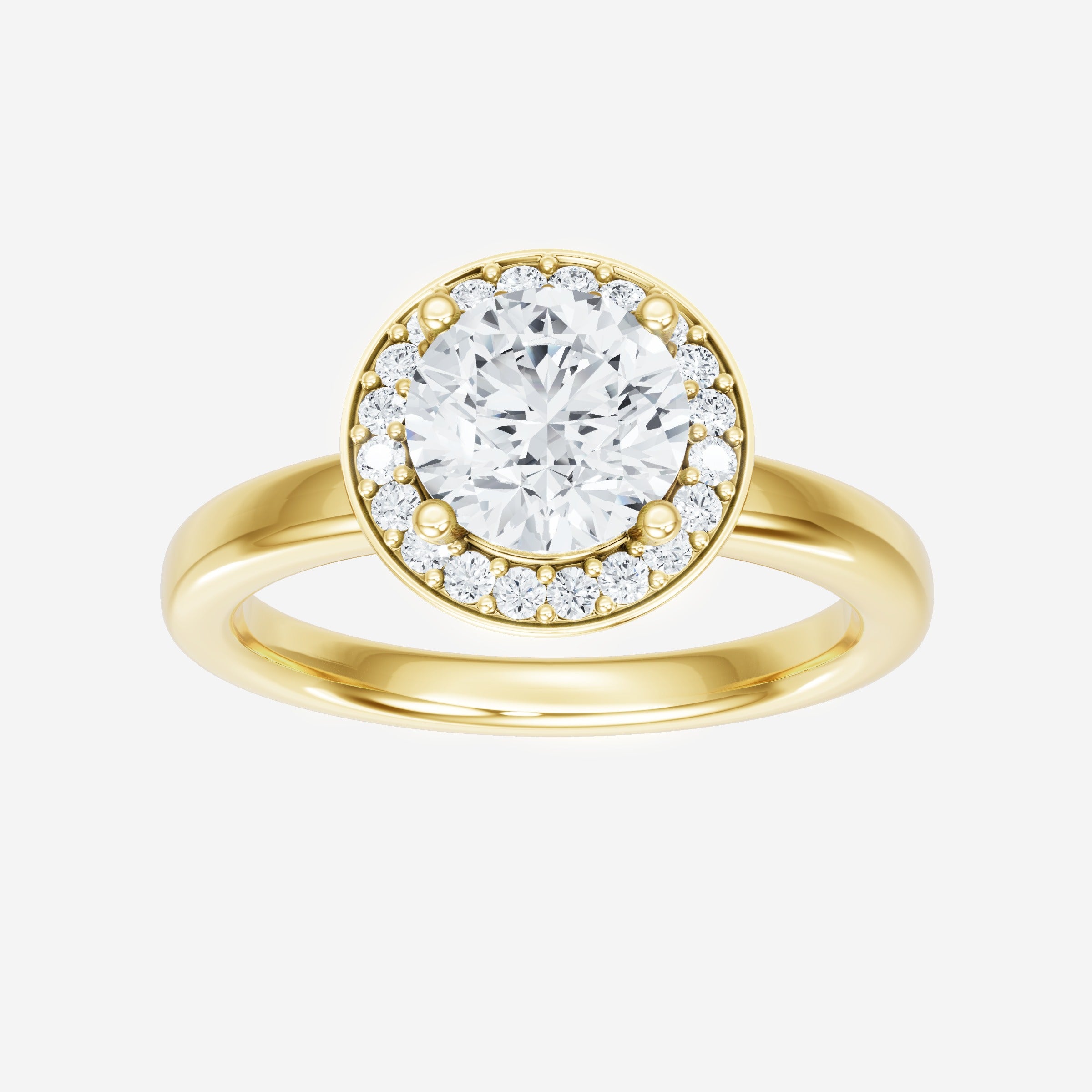Round Brilliant Splendor Ring