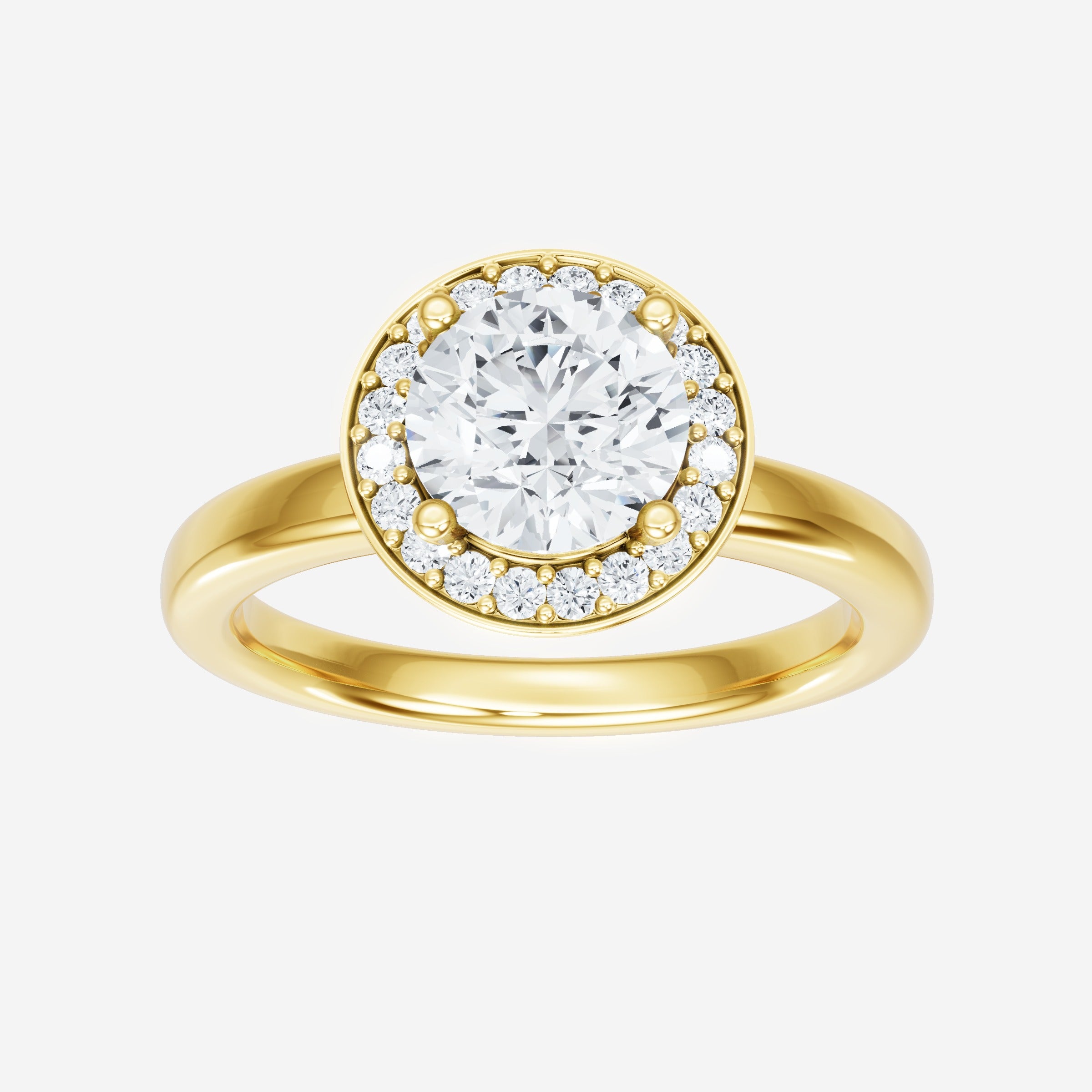 Round Brilliant Splendor Ring