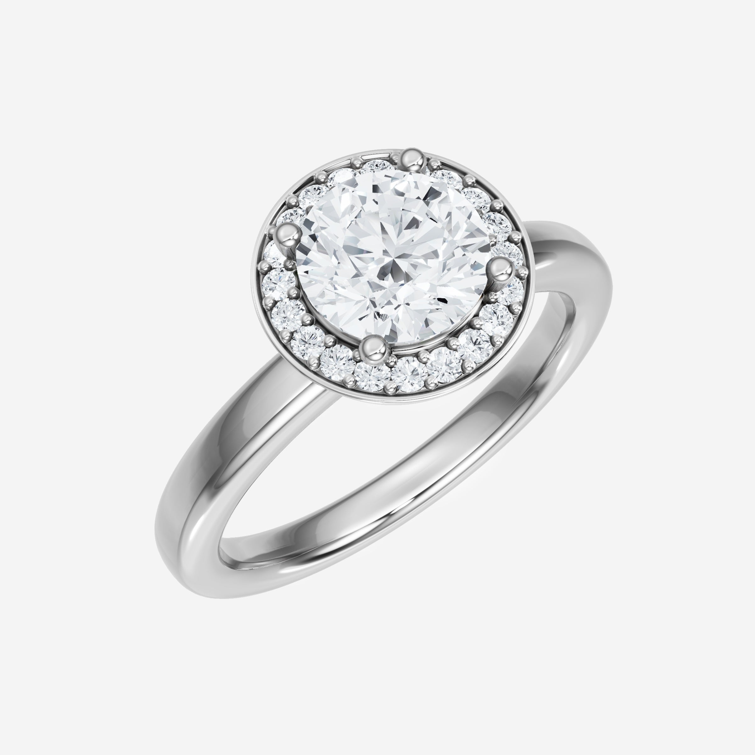 Round Brilliant Splendor Ring