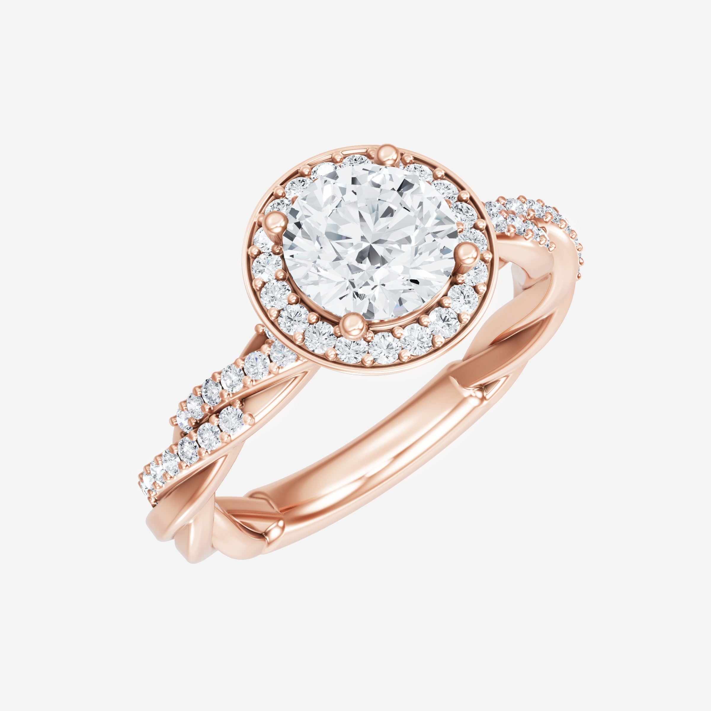 Round Brilliant Splendor Ring