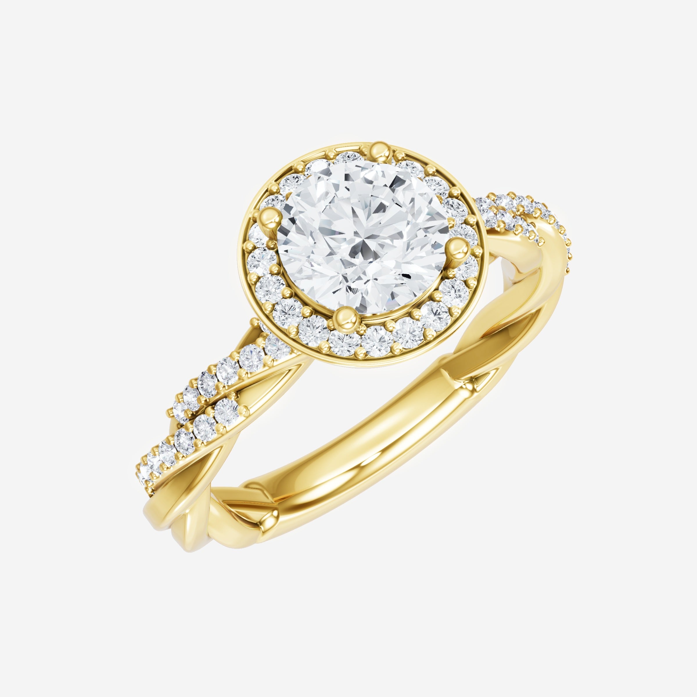 Round Brilliant Splendor Ring