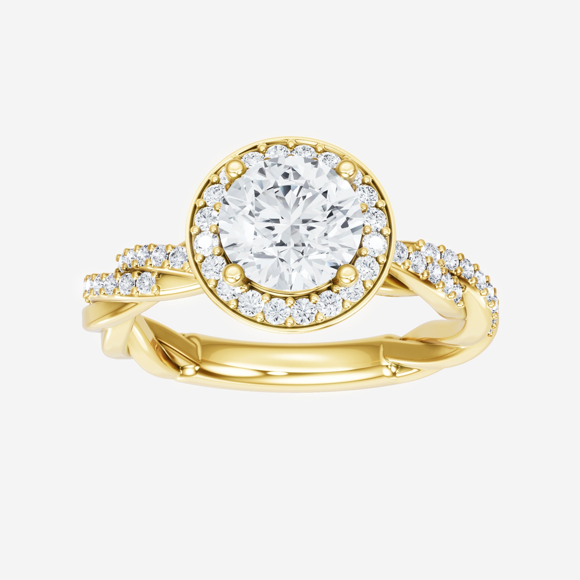 Round Brilliant Splendor Ring