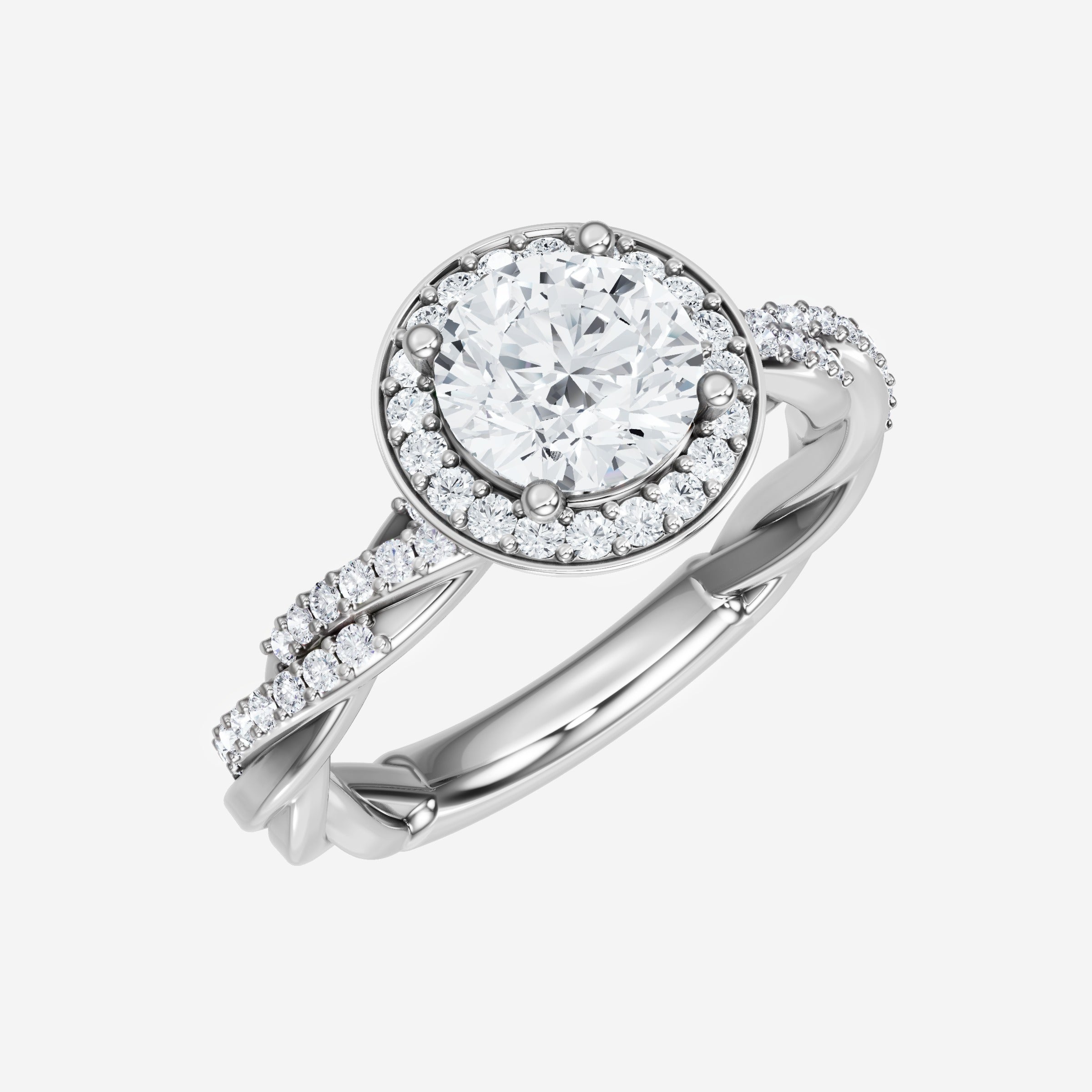 Round Brilliant Splendor Ring