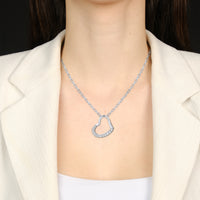 Eternal Love: 0.10ct Lab Grown Diamond Heart Shaped  20 Inch Pendant