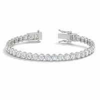 Pulsera de tenis con diamantes cultivados en laboratorio (3,00 ct-10,00 ct)