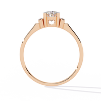 Classic Oval-Cut Lab Grown Diamond Ring
