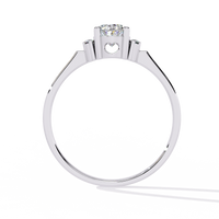 Classic Oval-Cut Lab Grown Diamond Ring