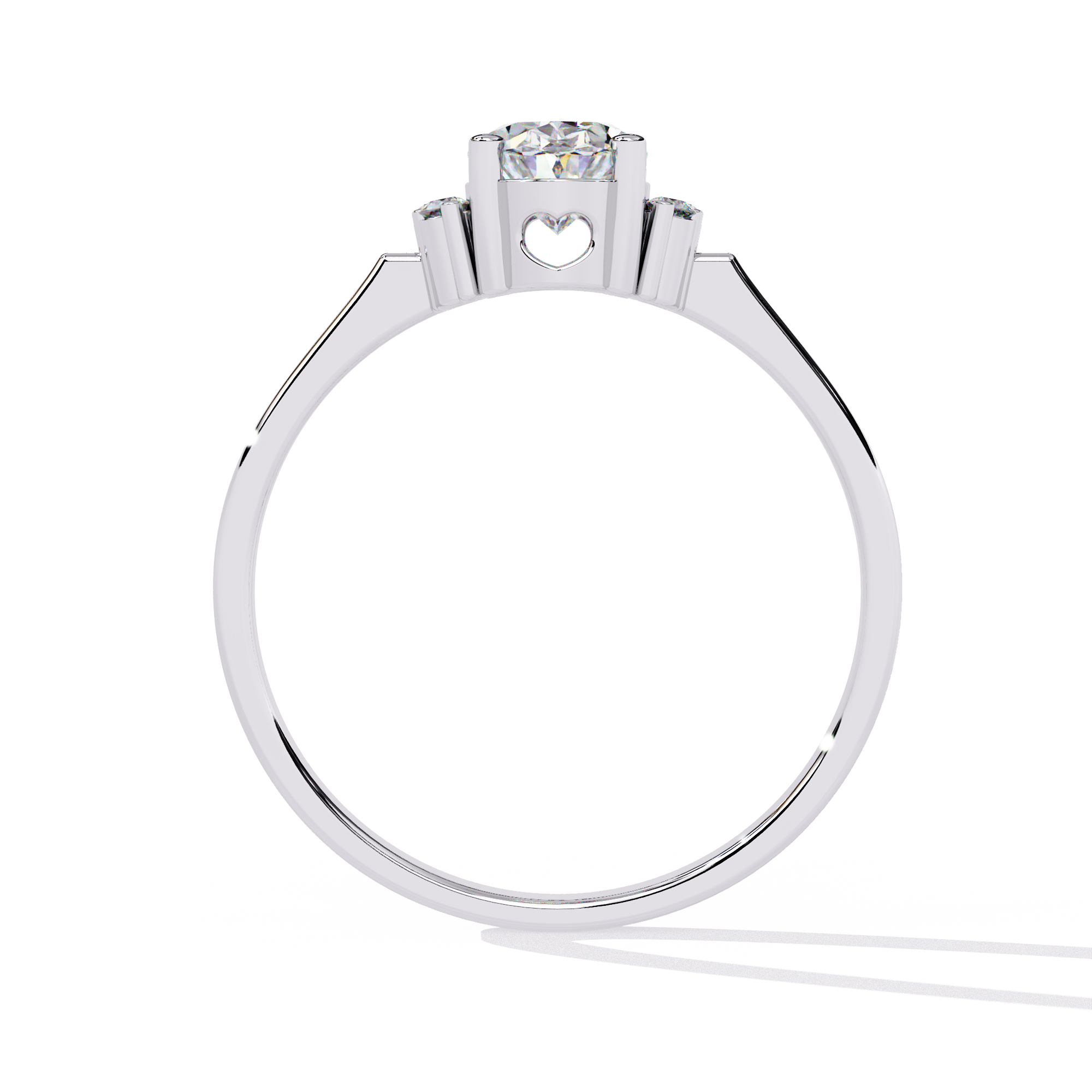 Classic Oval-Cut Lab Grown Diamond Ring