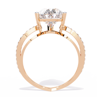 Statement Pear-Cut Solitaire Lab Grown Diamond Ring