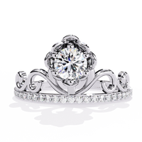 Regal Tiara Lab Grown Diamond Ring