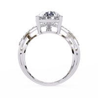 Stunning Pear Lab Grown Diamond Ring