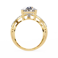 Stunning Pear Lab Grown Diamond Ring