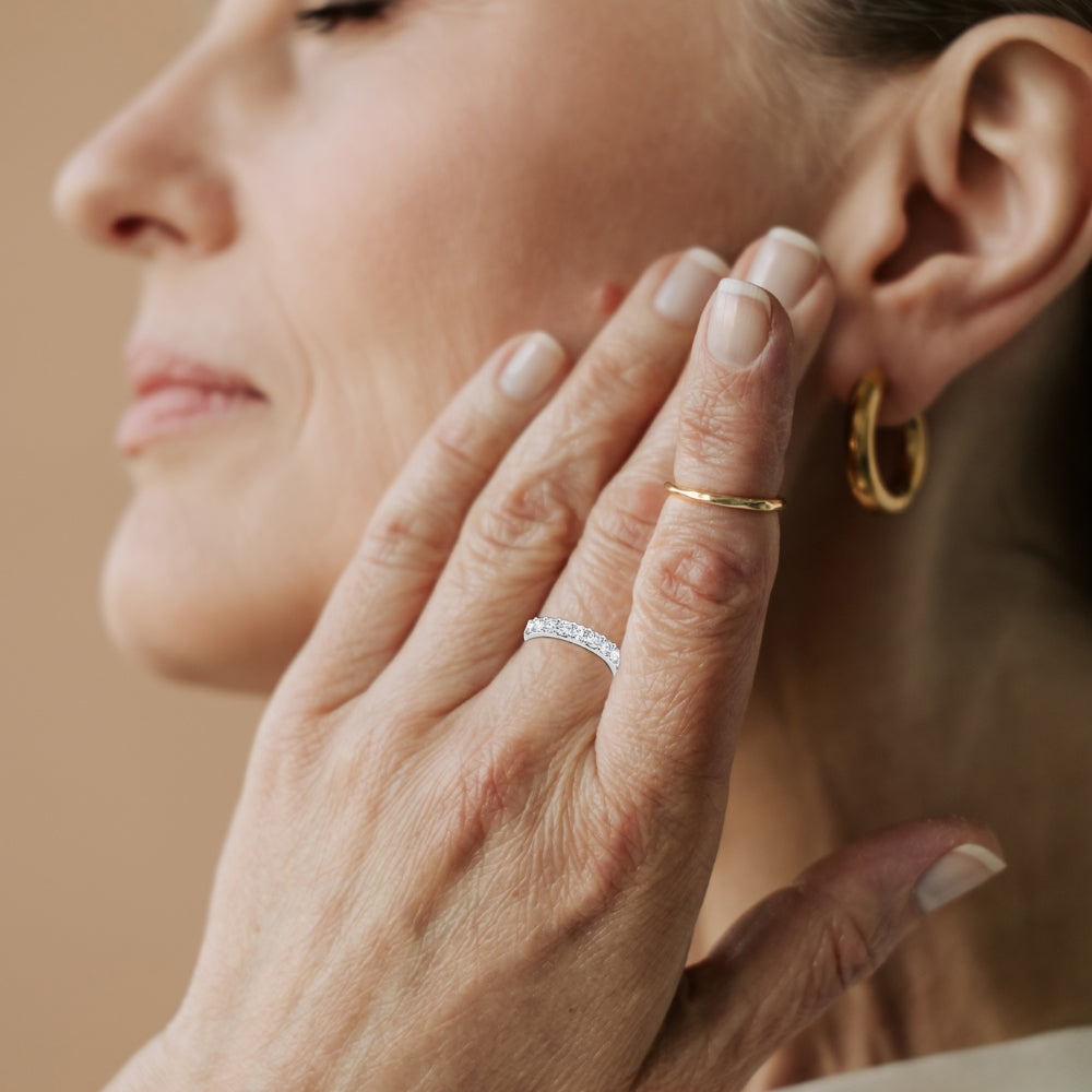 1.00ct  Lab Grown Diamond Band Ring