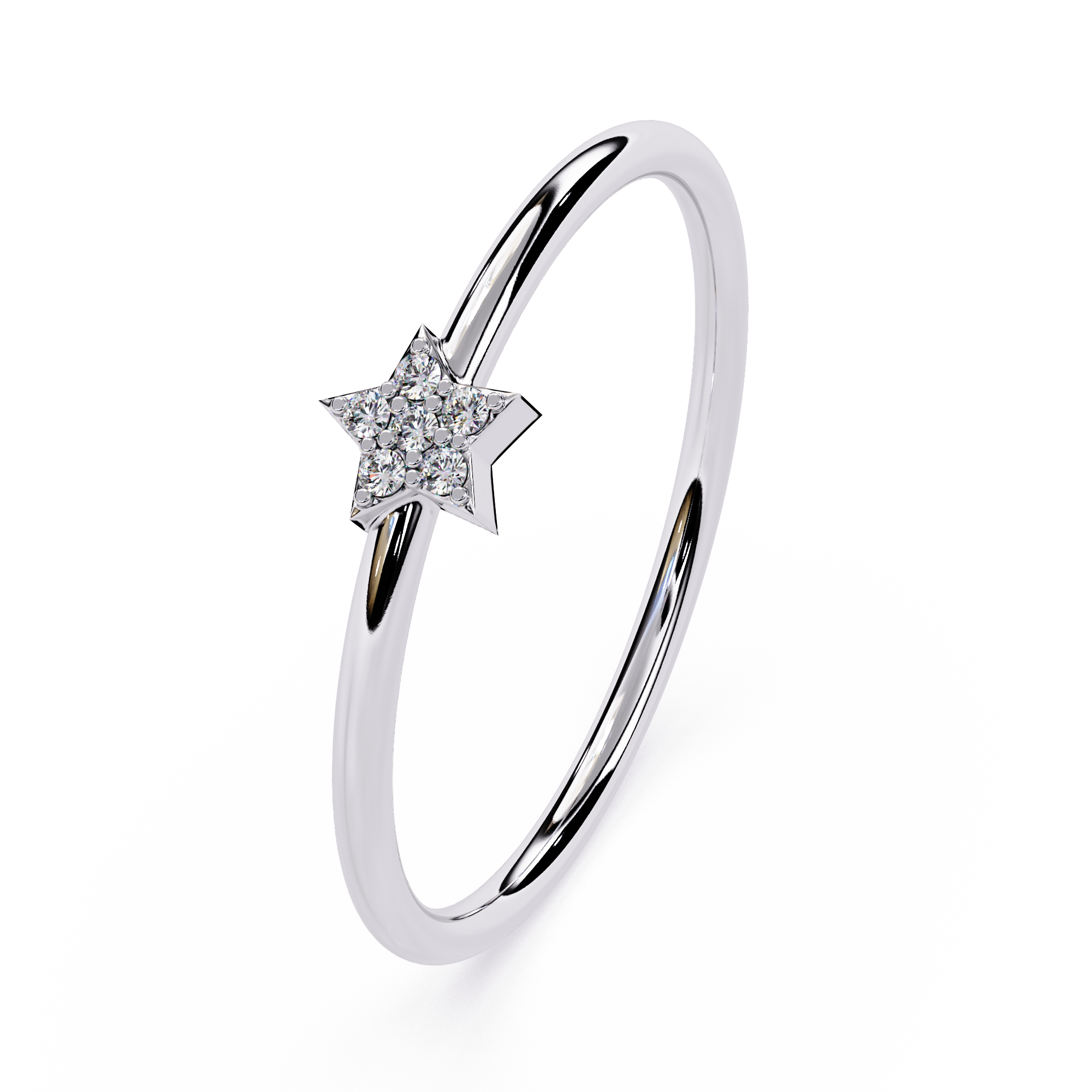Star Lab Grown Diamond Ring