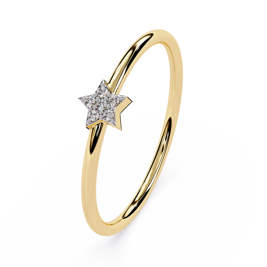 Star Lab Grown Diamond Ring