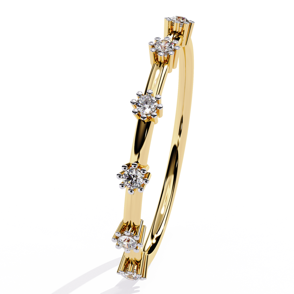 Six-Stone Lab Grown Diamond Ring