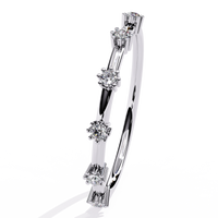 Six-Stone Lab Grown Diamond Ring
