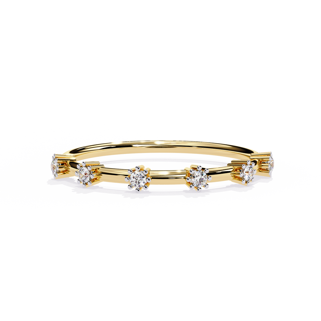 Six-Stone Lab Grown Diamond Ring