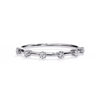 Six-Stone Lab Grown Diamond Ring
