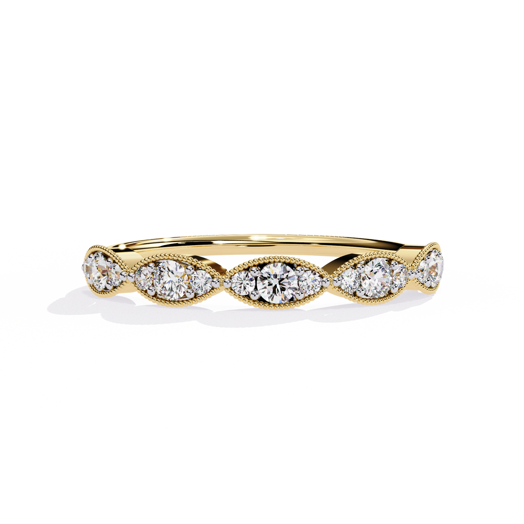 Marquise Motif Lab Grown Diamond Ring