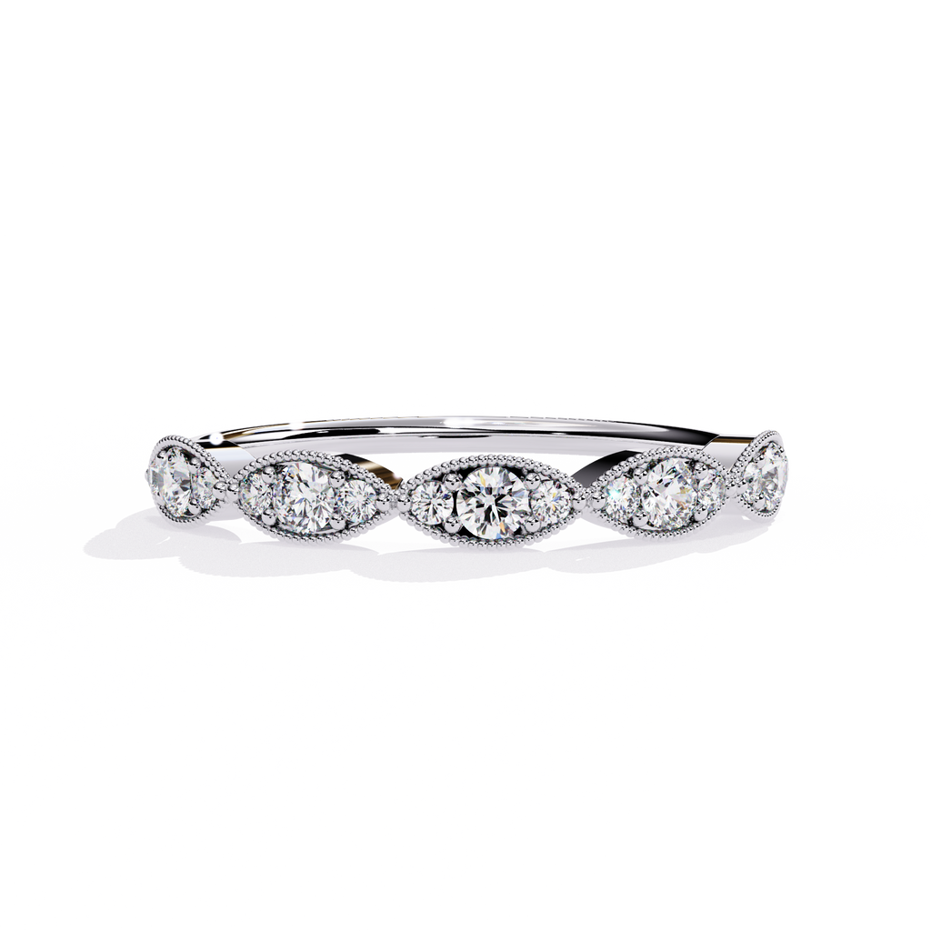 Marquise Motif Lab Grown Diamond Ring