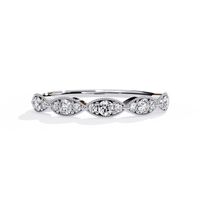 Marquise Motif Lab Grown Diamond Ring