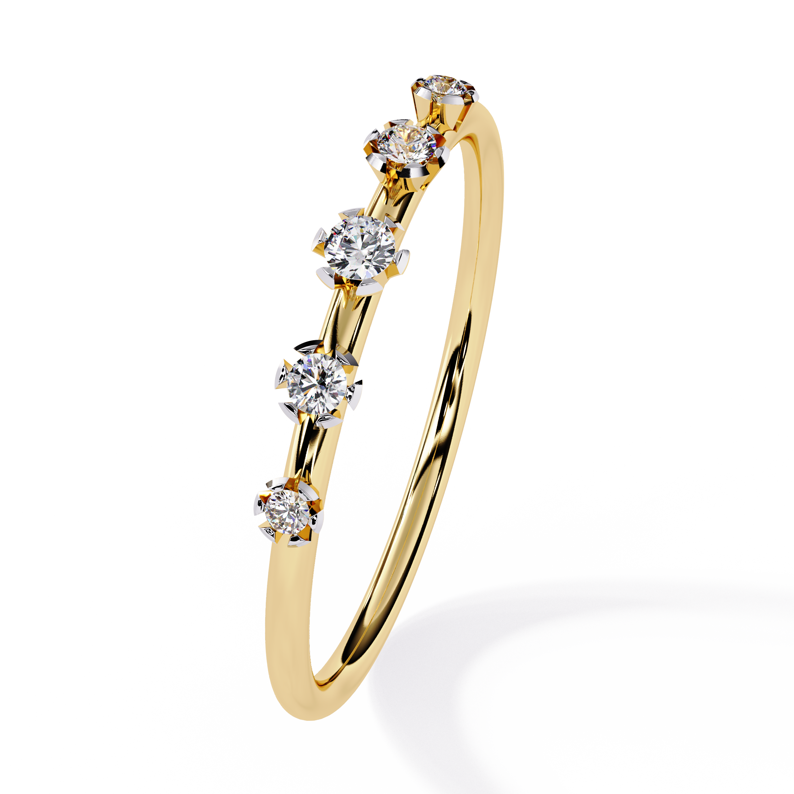 Five-Stone Lab Grown Diamond Ring