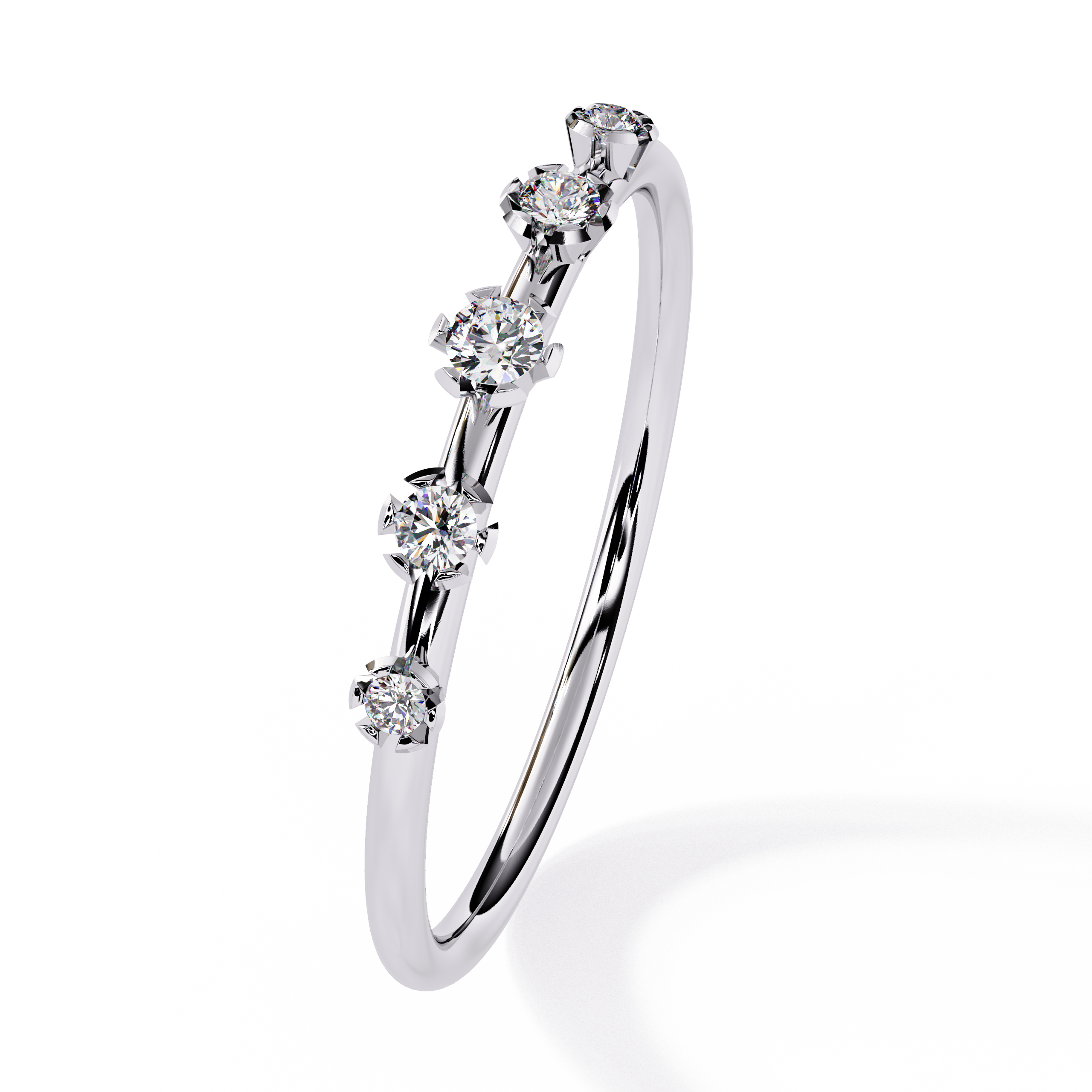 Five-Stone Lab Grown Diamond Ring