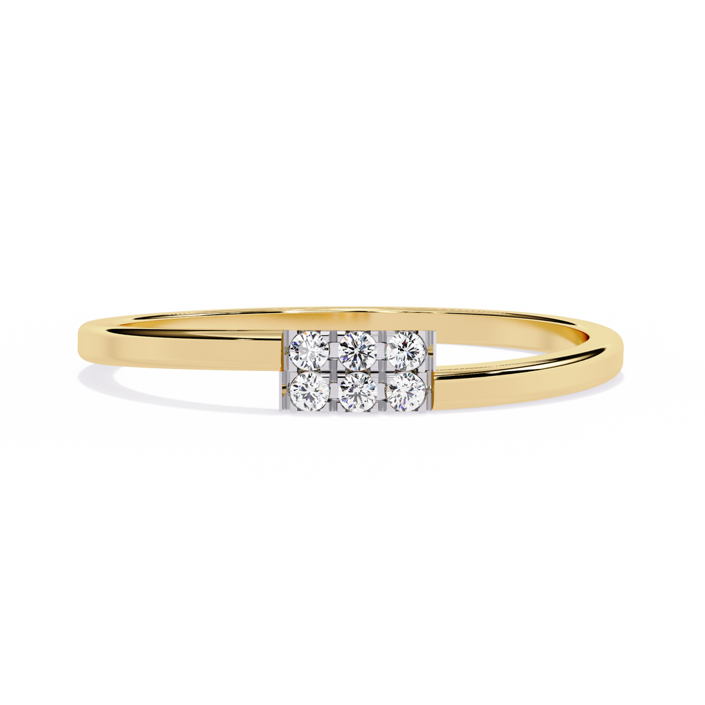 Cluster Lab Grown Diamond Ring