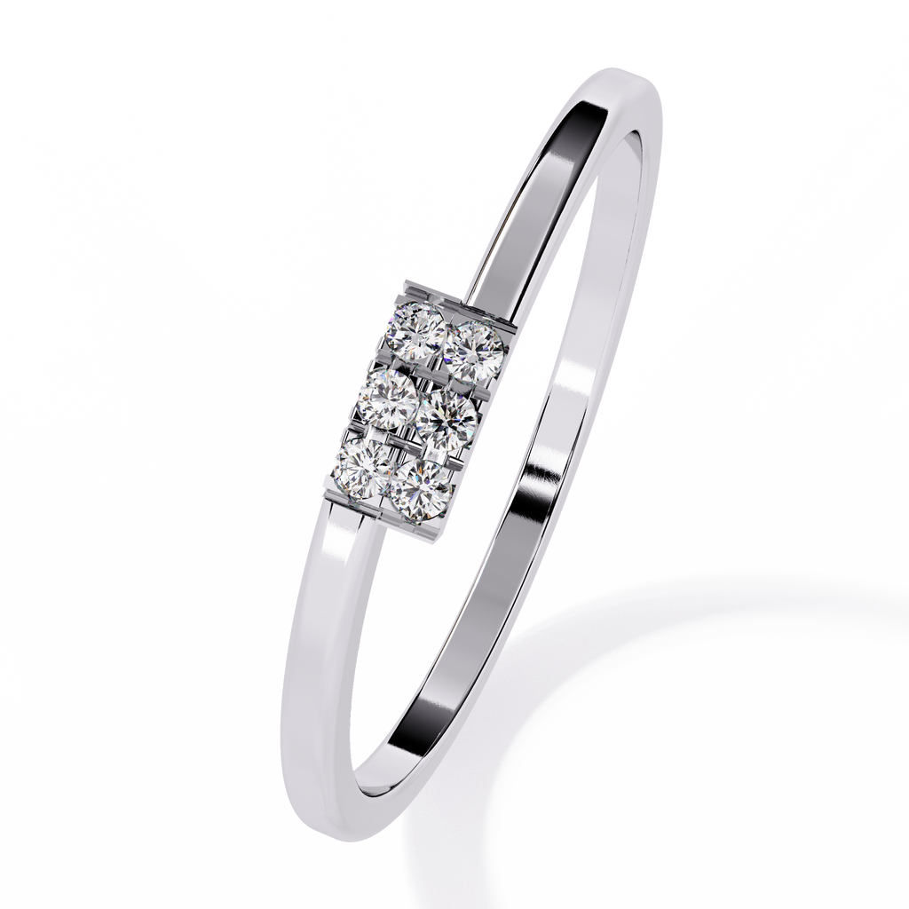 Cluster Lab Grown Diamond Ring