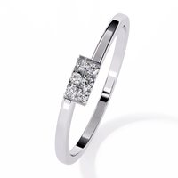 Cluster Lab Grown Diamond Ring