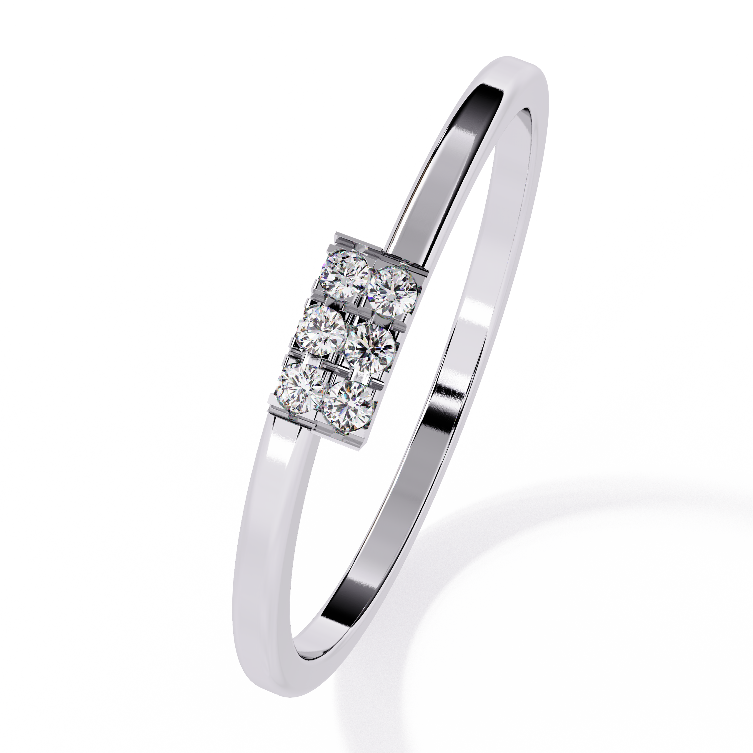 Cluster Lab Grown Diamond Ring