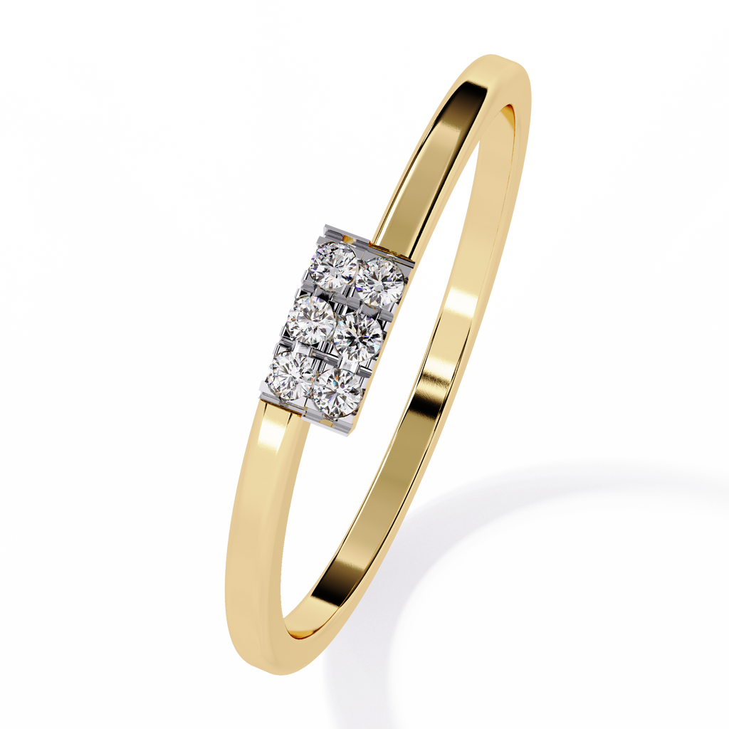 Cluster Lab Grown Diamond Ring
