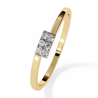 Cluster Lab Grown Diamond Ring
