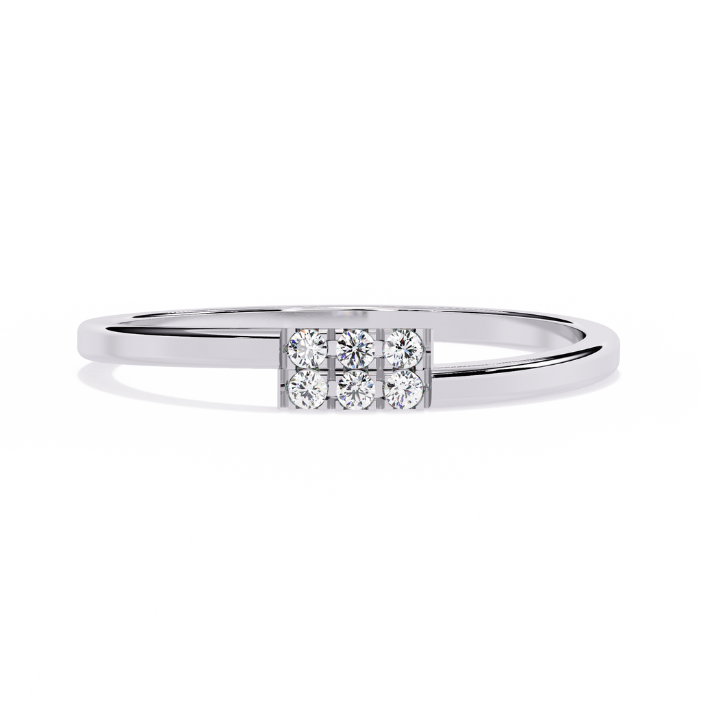 Cluster Lab Grown Diamond Ring