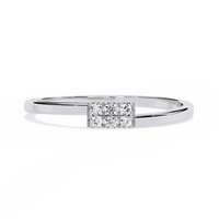 Cluster Lab Grown Diamond Ring