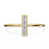Baguette Lab Grown Diamond Ring