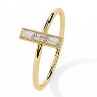 Baguette Lab Grown Diamond Ring