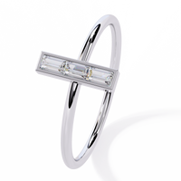 Baguette Lab Grown Diamond Ring