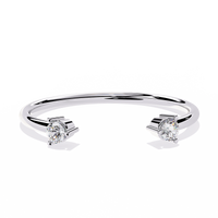 Open Band Lab Grown Diamond Ring