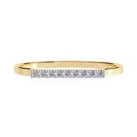 Lab Grown Diamond Bar Band