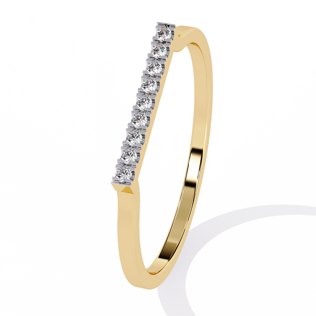 Lab Grown Diamond Bar Band