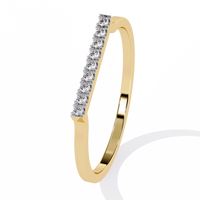 Lab Grown Diamond Bar Band