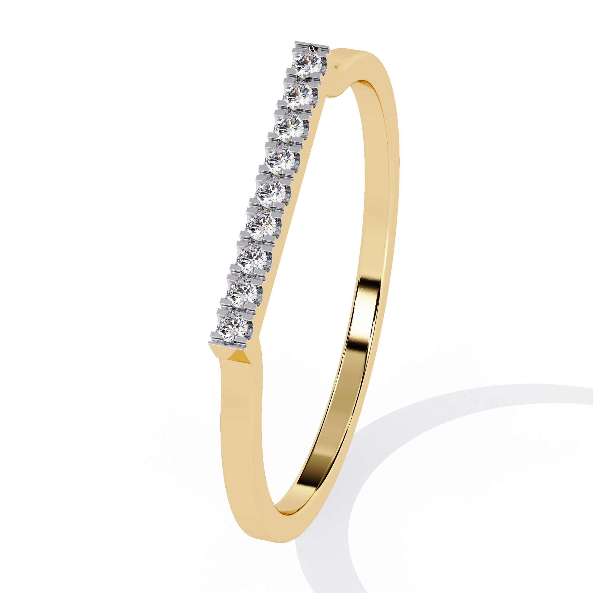 Lab Grown Diamond Bar Band